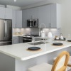 kitchen with stainless steel appliances